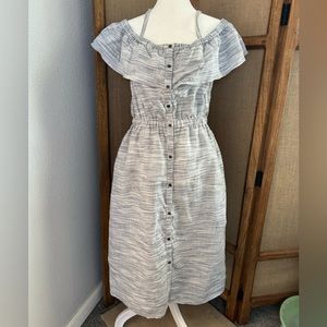 Lucky brand 100 percent linen dress